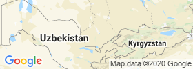 Ongtüstik Qazaqstan map